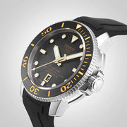 Tissot T1206071744101 Seastar 2000 Powermatic 80 Black Silicone Men's Watch - mzwatcheslk srilanka